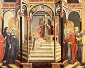 萨诺 迪 彼得罗 : The Presentation of the Virgin in the Temple